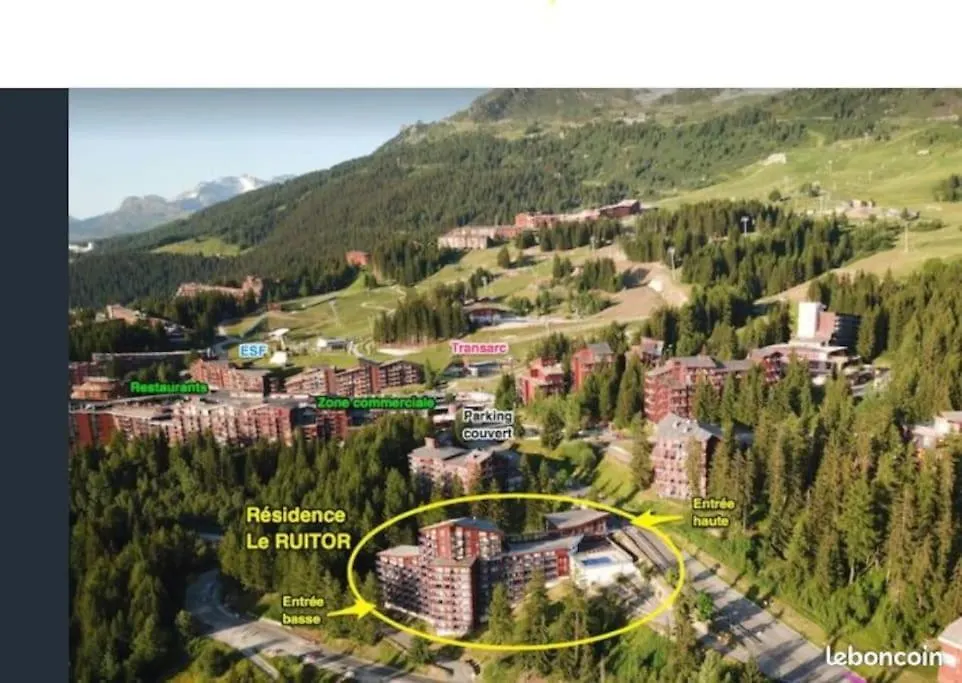 Residence Le Ruitor Duplex Dernier Etage Vue Panoramique Piscine Chauffee En Ete Classe 4 Cristaux Paradiski Les Arcs  Francia