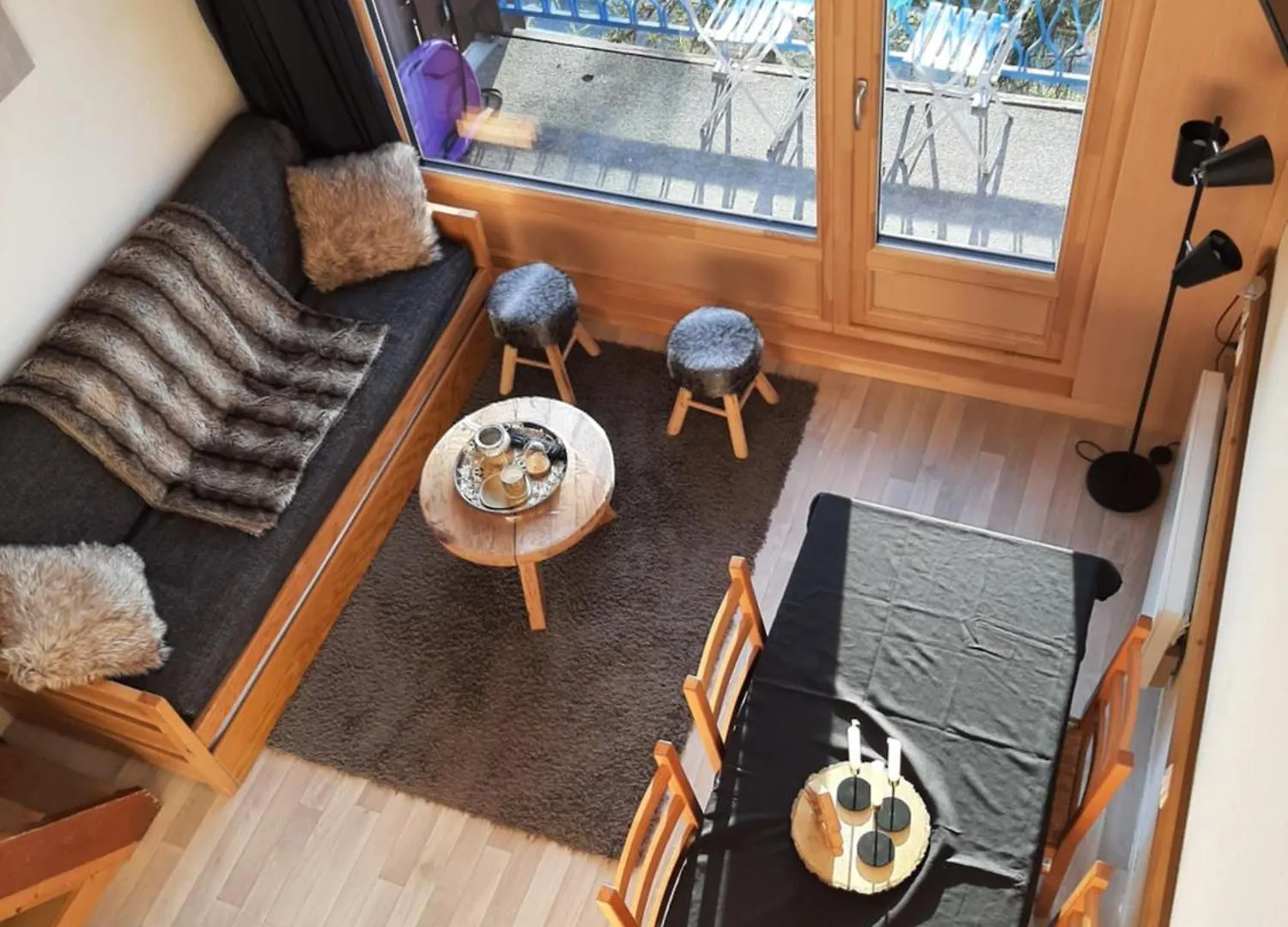 Residence Le Ruitor: Panoramic Duplex with Heated Pool in Paradiski Les Arcs  0*, Les Arcs (Savoie)